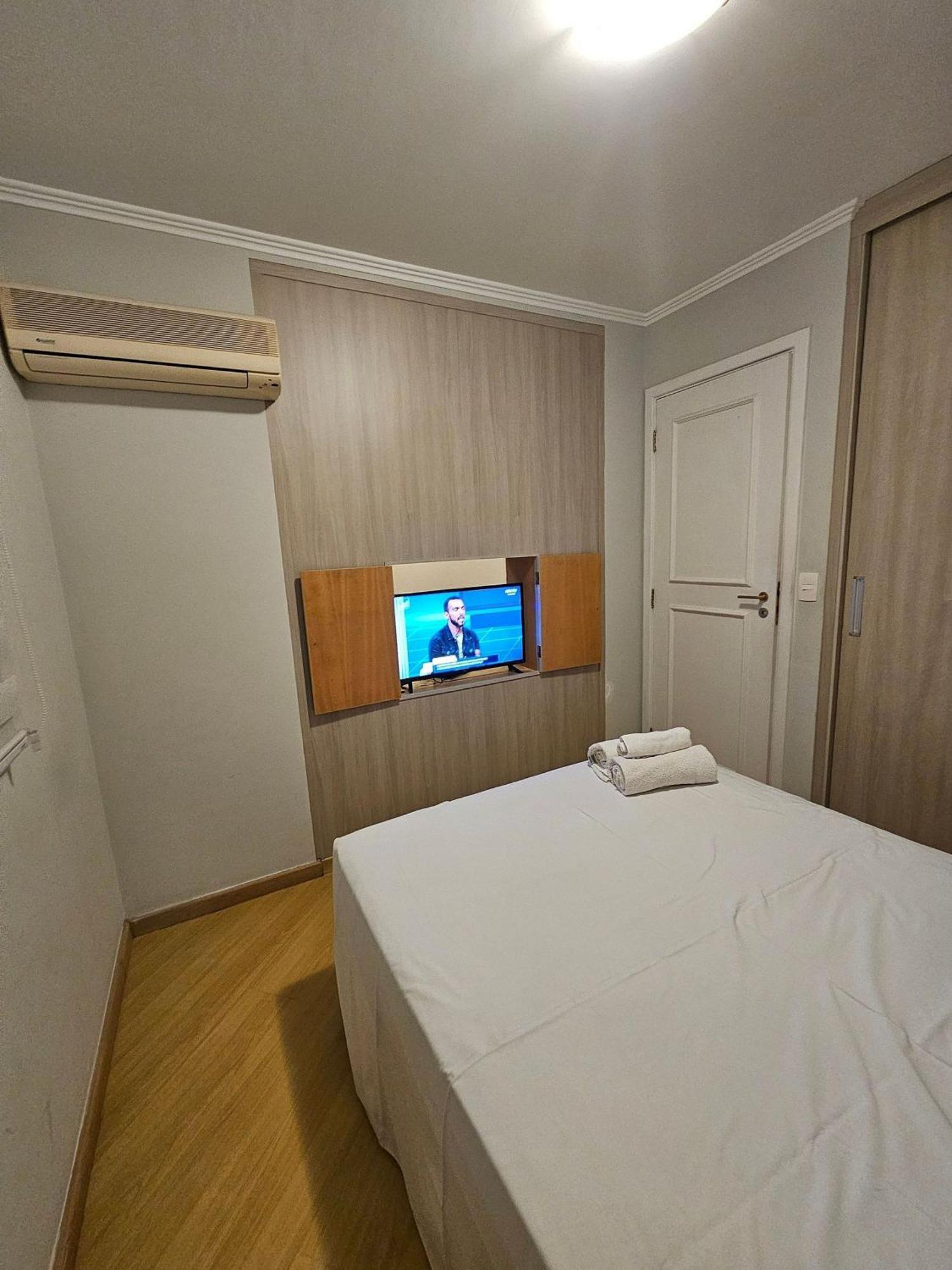 Flat Apart/Hotel Com Uma Suite E Cozinha Completa ساو باولو المظهر الخارجي الصورة